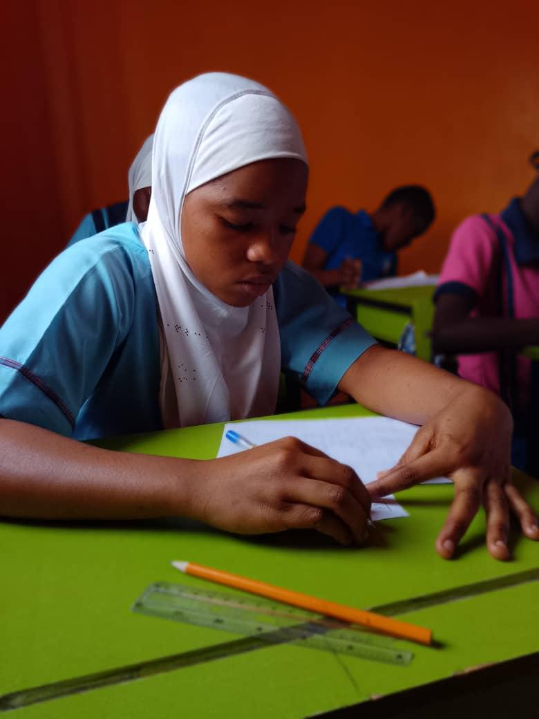 Students in classroom